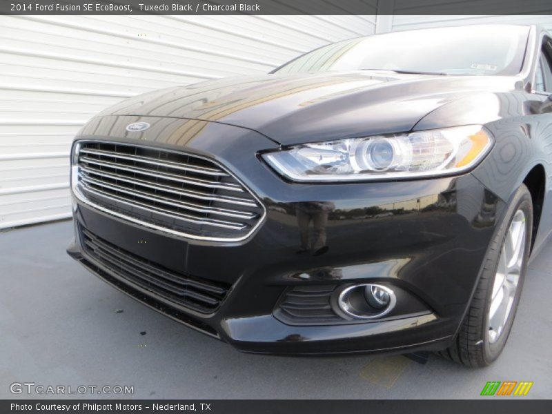 Tuxedo Black / Charcoal Black 2014 Ford Fusion SE EcoBoost