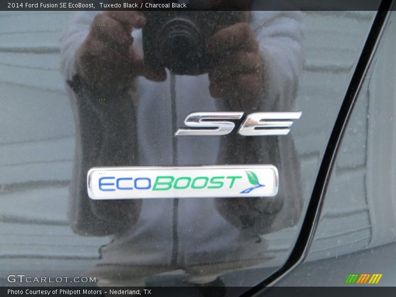 Tuxedo Black / Charcoal Black 2014 Ford Fusion SE EcoBoost