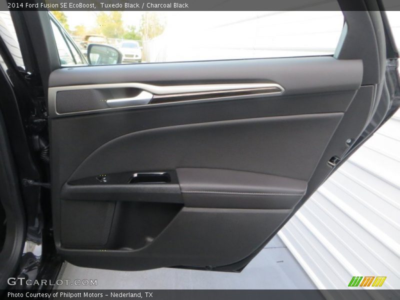 Tuxedo Black / Charcoal Black 2014 Ford Fusion SE EcoBoost