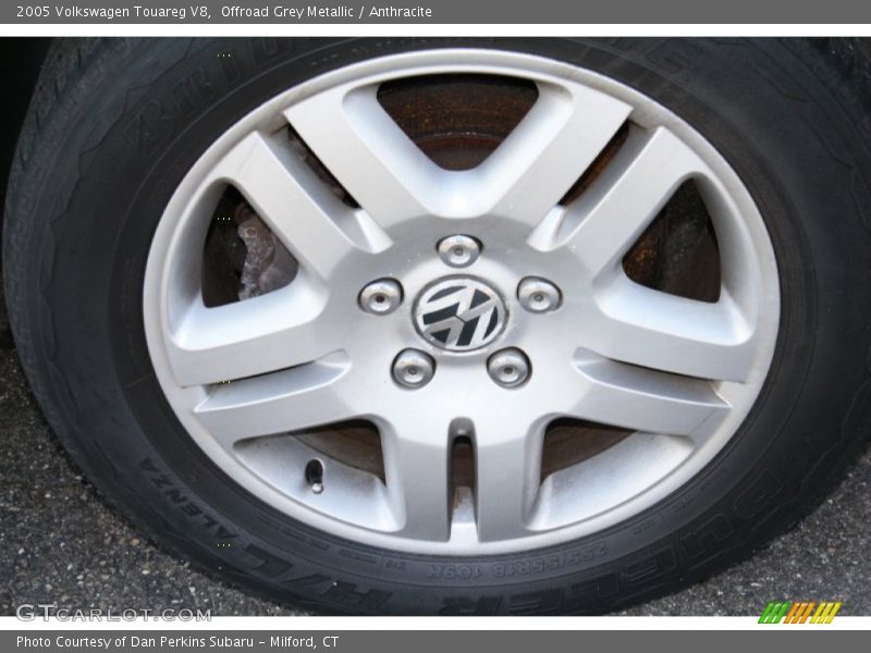 Offroad Grey Metallic / Anthracite 2005 Volkswagen Touareg V8
