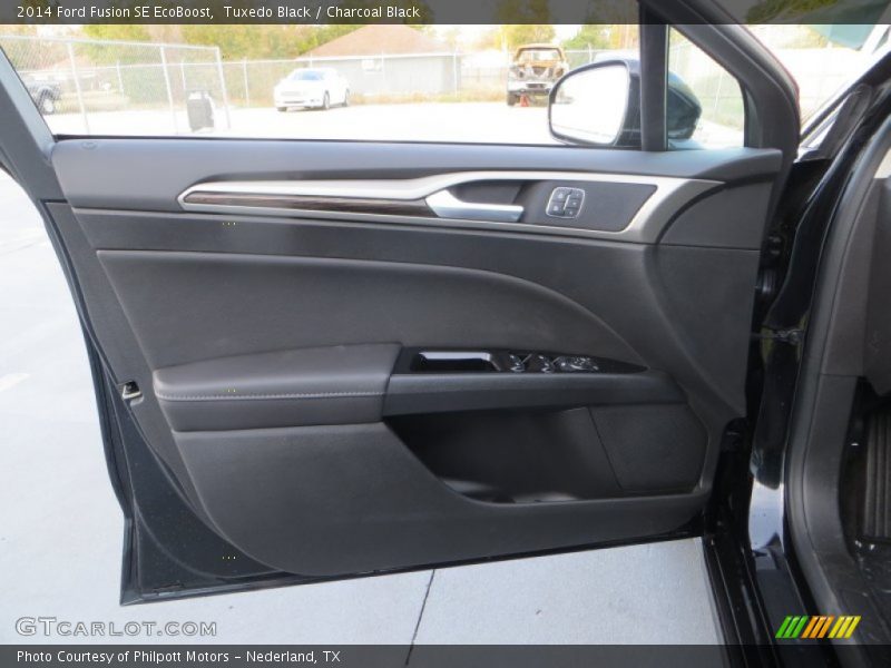 Tuxedo Black / Charcoal Black 2014 Ford Fusion SE EcoBoost