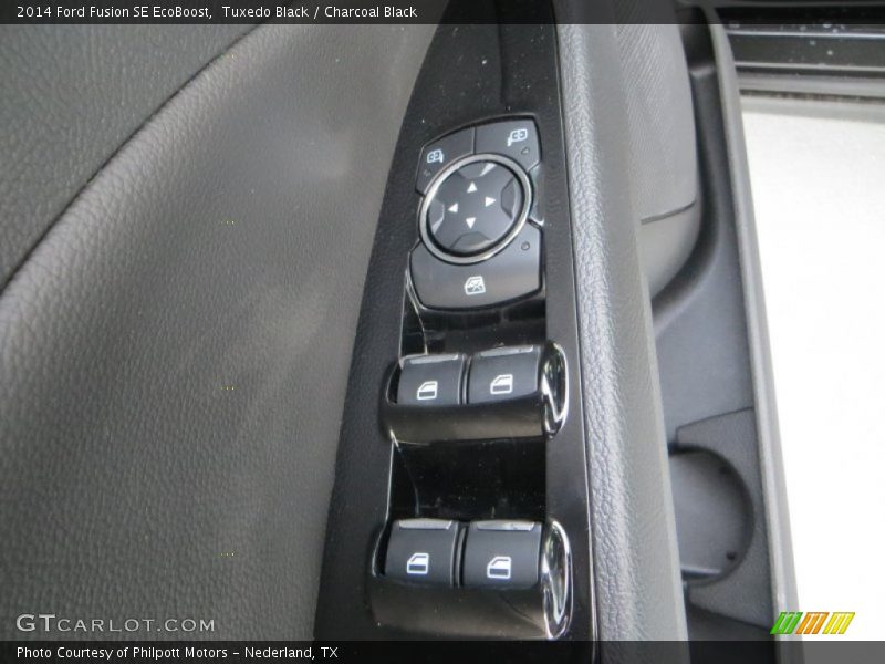 Tuxedo Black / Charcoal Black 2014 Ford Fusion SE EcoBoost