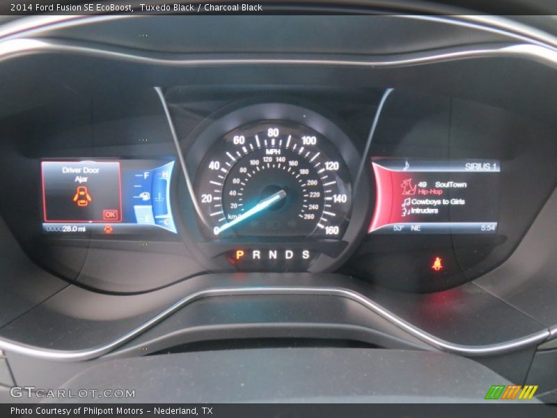 Tuxedo Black / Charcoal Black 2014 Ford Fusion SE EcoBoost