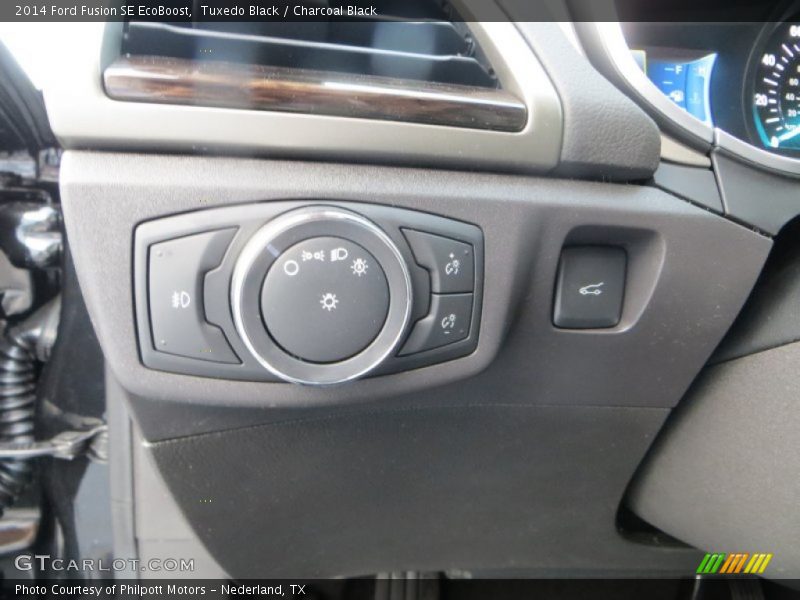 Tuxedo Black / Charcoal Black 2014 Ford Fusion SE EcoBoost