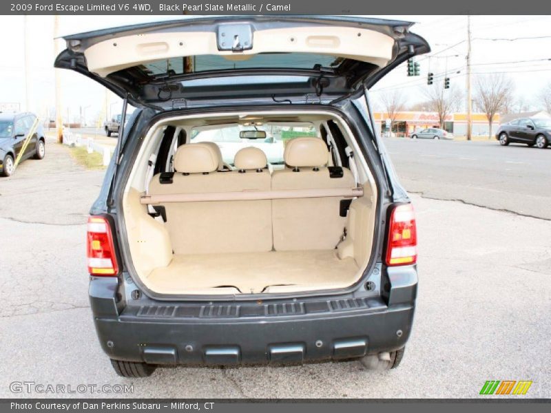 Black Pearl Slate Metallic / Camel 2009 Ford Escape Limited V6 4WD
