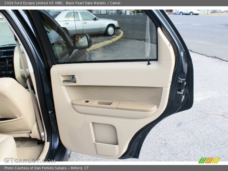 Black Pearl Slate Metallic / Camel 2009 Ford Escape Limited V6 4WD