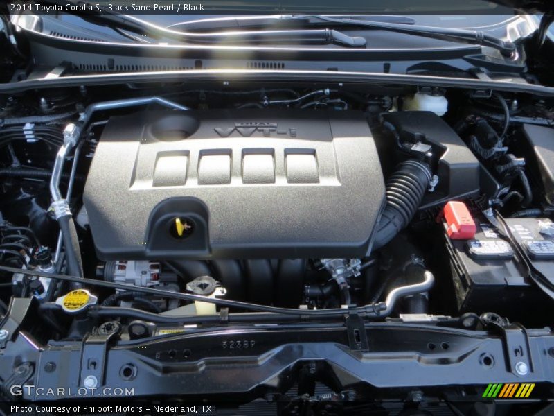  2014 Corolla S Engine - 1.8 Liter DOHC 16-Valve Dual VVT-i 4 Cylinder