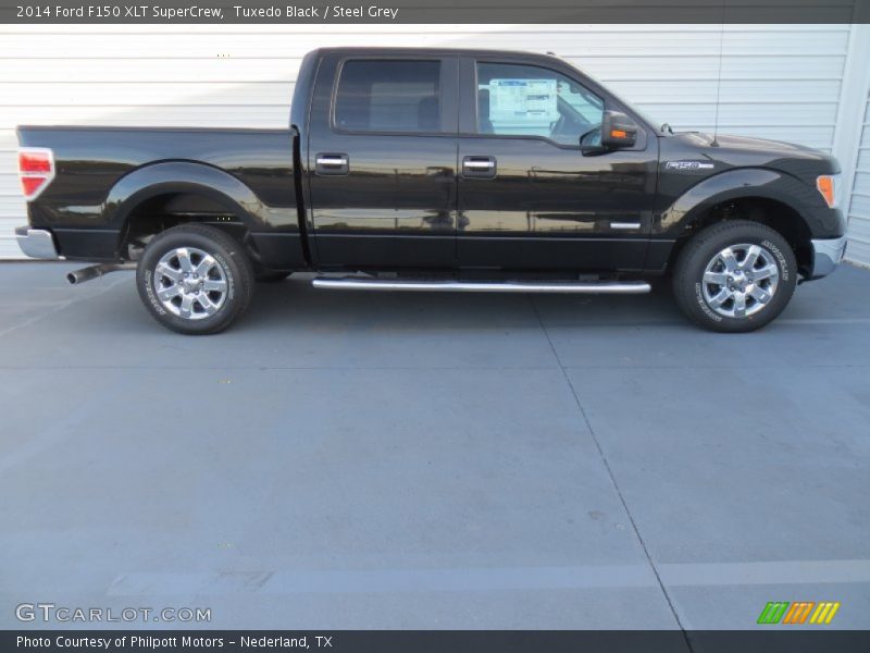 Tuxedo Black / Steel Grey 2014 Ford F150 XLT SuperCrew