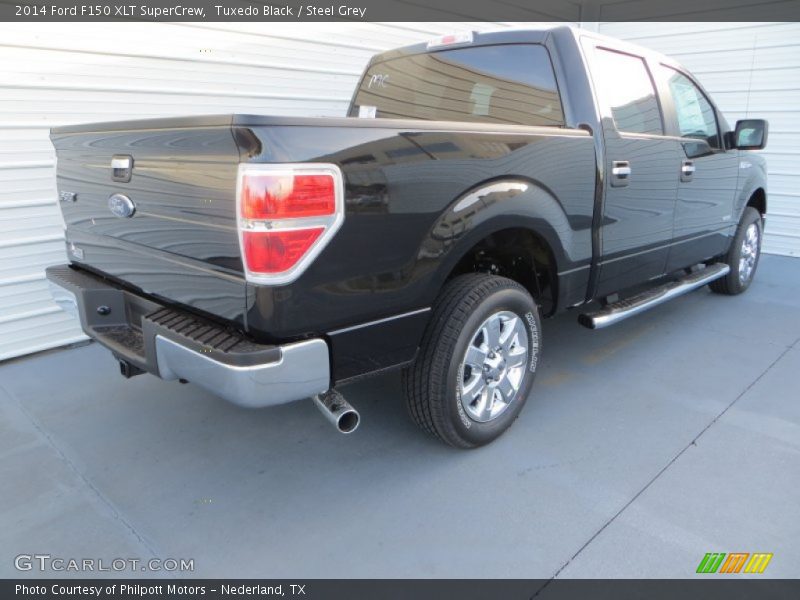 Tuxedo Black / Steel Grey 2014 Ford F150 XLT SuperCrew