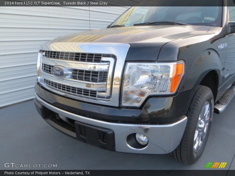 Tuxedo Black / Steel Grey 2014 Ford F150 XLT SuperCrew