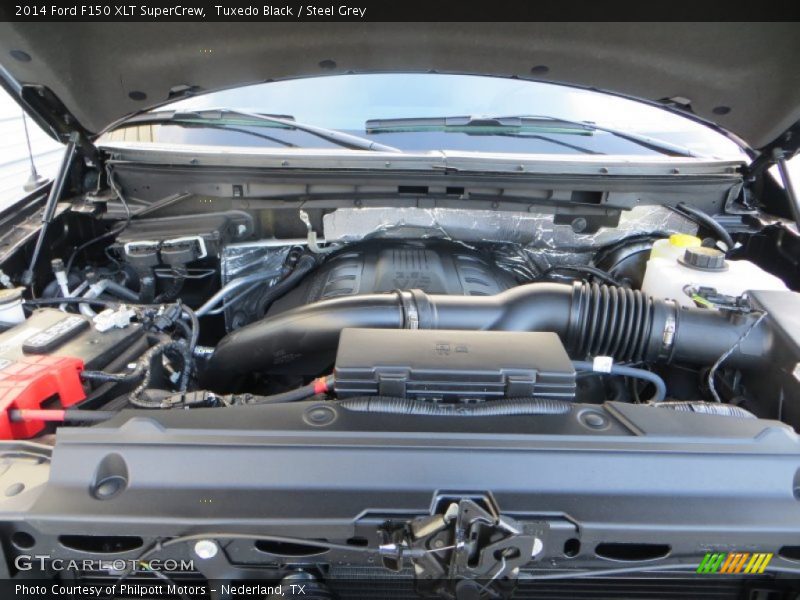 Tuxedo Black / Steel Grey 2014 Ford F150 XLT SuperCrew