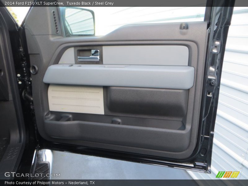 Tuxedo Black / Steel Grey 2014 Ford F150 XLT SuperCrew