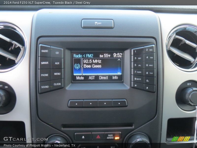 Tuxedo Black / Steel Grey 2014 Ford F150 XLT SuperCrew
