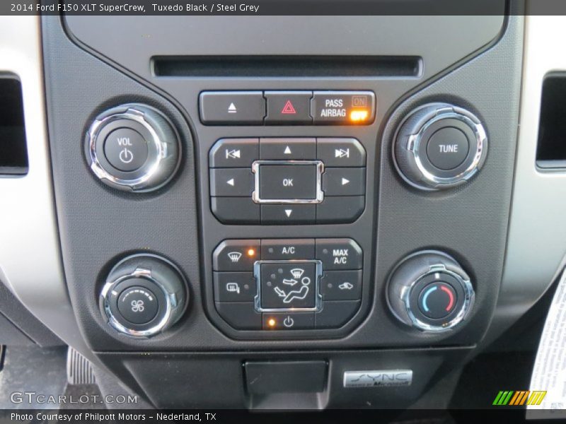 Tuxedo Black / Steel Grey 2014 Ford F150 XLT SuperCrew