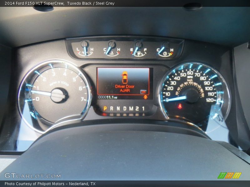 Tuxedo Black / Steel Grey 2014 Ford F150 XLT SuperCrew