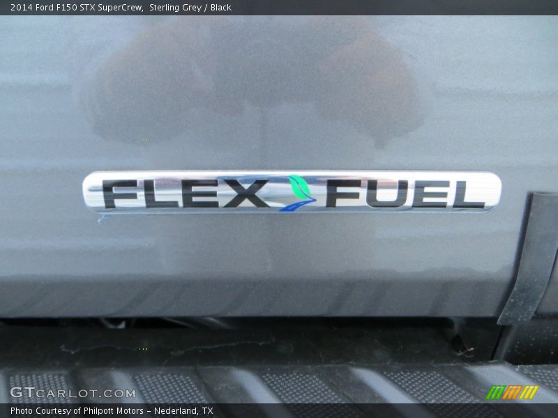 Sterling Grey / Black 2014 Ford F150 STX SuperCrew