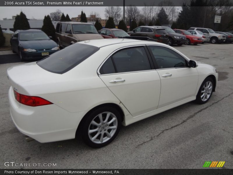 Premium White Pearl / Parchment 2006 Acura TSX Sedan