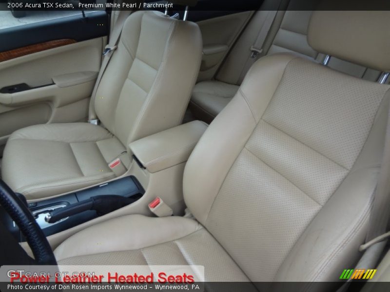 Premium White Pearl / Parchment 2006 Acura TSX Sedan