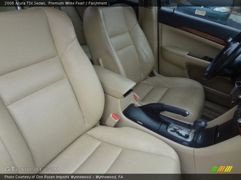 Premium White Pearl / Parchment 2006 Acura TSX Sedan
