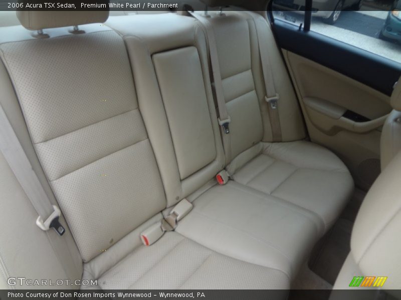 Premium White Pearl / Parchment 2006 Acura TSX Sedan