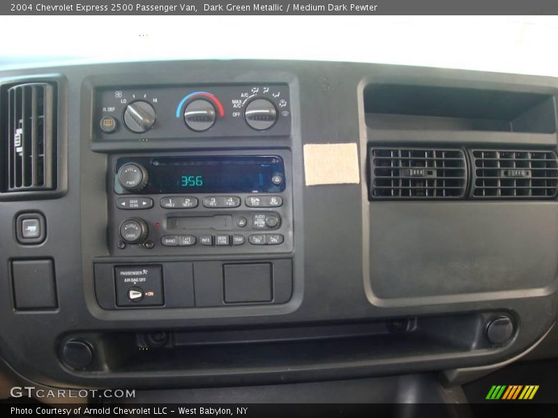 Dark Green Metallic / Medium Dark Pewter 2004 Chevrolet Express 2500 Passenger Van