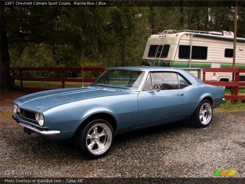 Front 3/4 View of 1967 Camaro Sport Coupe