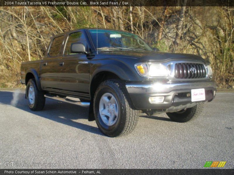 Black Sand Pearl / Oak 2004 Toyota Tacoma V6 PreRunner Double Cab