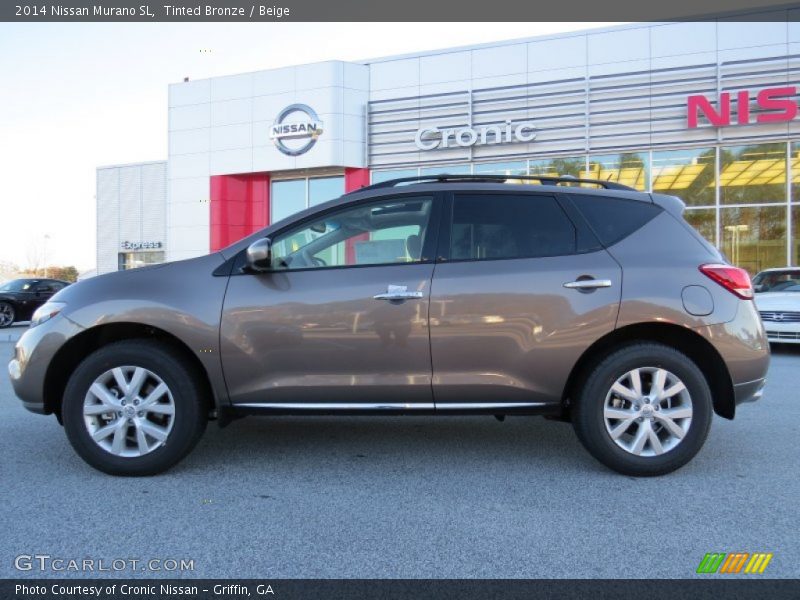 Tinted Bronze / Beige 2014 Nissan Murano SL