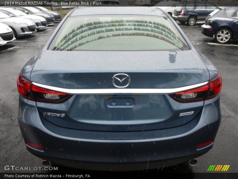 Blue Reflex Mica / Black 2014 Mazda MAZDA6 Touring