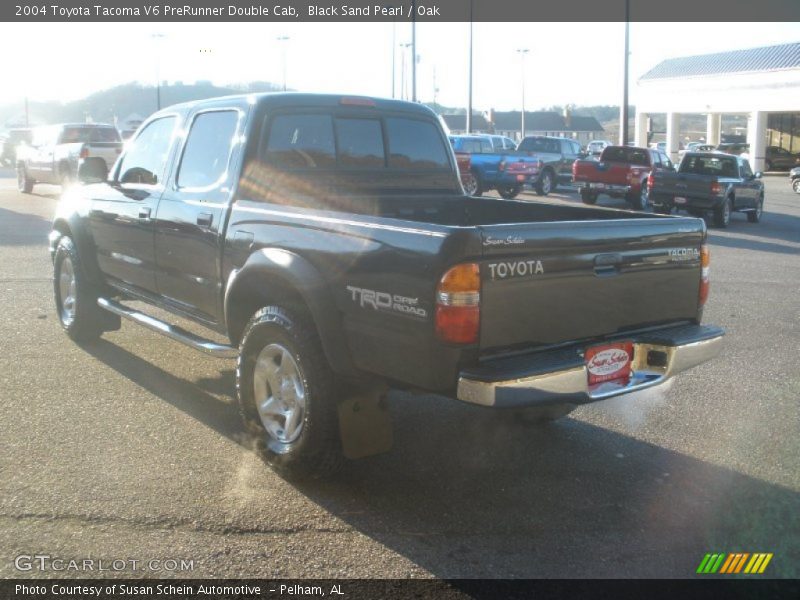 Black Sand Pearl / Oak 2004 Toyota Tacoma V6 PreRunner Double Cab