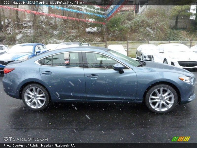 Blue Reflex Mica / Black 2014 Mazda MAZDA6 Touring