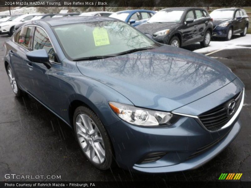 Blue Reflex Mica / Black 2014 Mazda MAZDA6 Touring