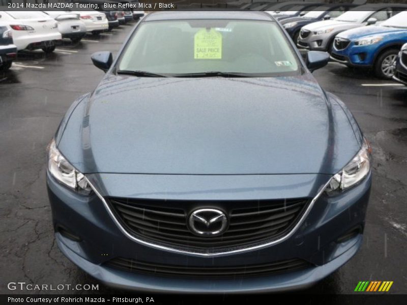 Blue Reflex Mica / Black 2014 Mazda MAZDA6 Touring