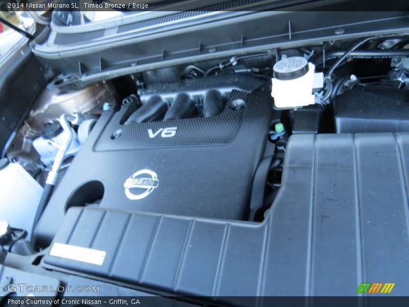  2014 Murano SL Engine - 3.5 Liter DOHC 24-Valve CVTCS V6