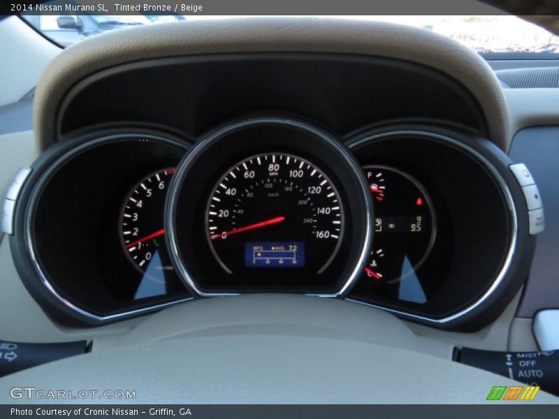  2014 Murano SL SL Gauges