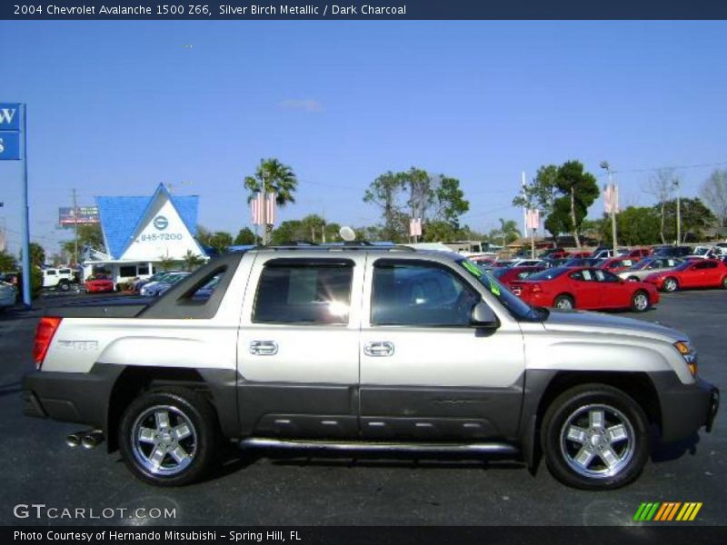 Silver Birch Metallic / Dark Charcoal 2004 Chevrolet Avalanche 1500 Z66
