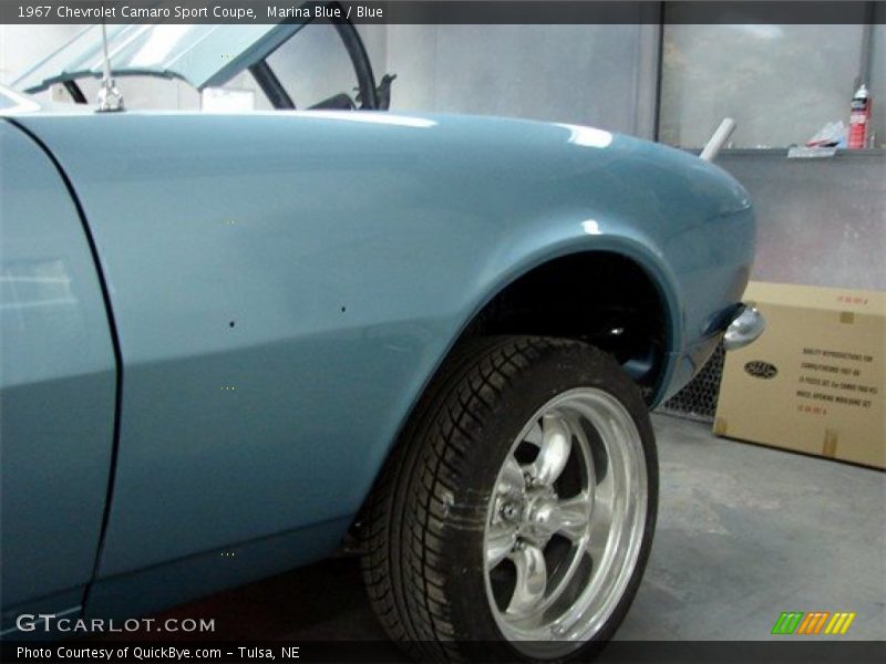 Marina Blue / Blue 1967 Chevrolet Camaro Sport Coupe