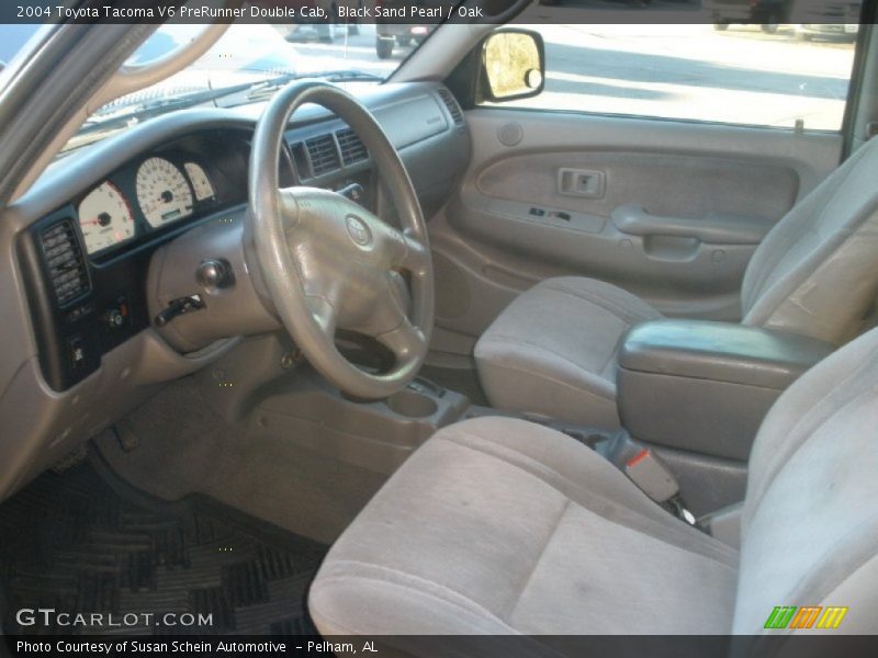 Black Sand Pearl / Oak 2004 Toyota Tacoma V6 PreRunner Double Cab