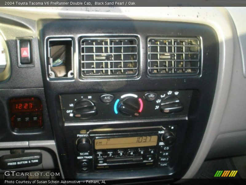 Black Sand Pearl / Oak 2004 Toyota Tacoma V6 PreRunner Double Cab