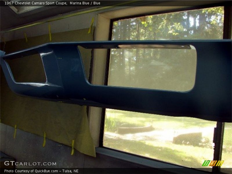 Marina Blue / Blue 1967 Chevrolet Camaro Sport Coupe