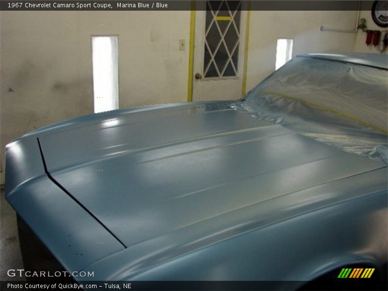 Marina Blue / Blue 1967 Chevrolet Camaro Sport Coupe