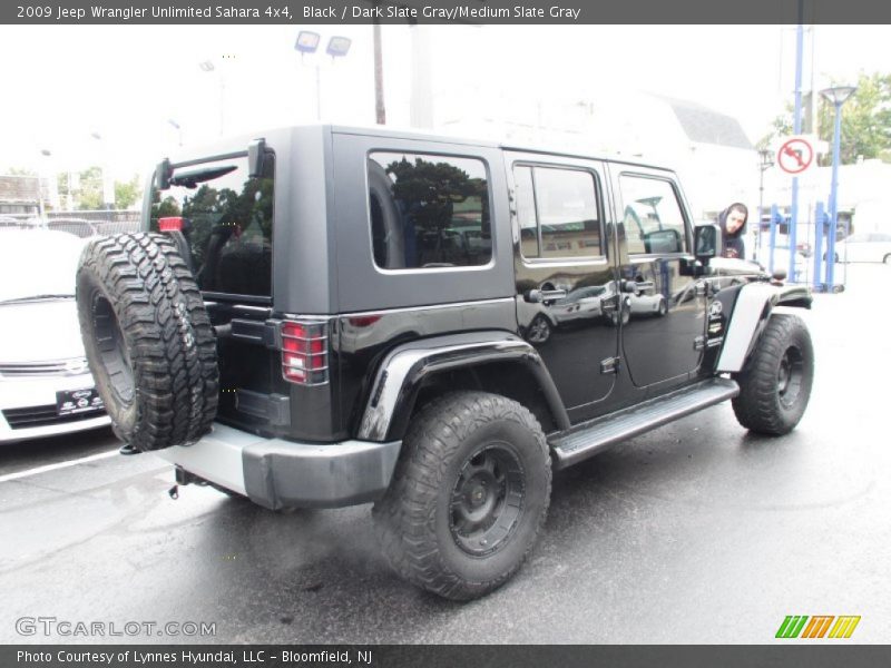 Black / Dark Slate Gray/Medium Slate Gray 2009 Jeep Wrangler Unlimited Sahara 4x4