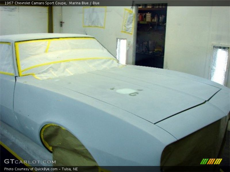 Marina Blue / Blue 1967 Chevrolet Camaro Sport Coupe