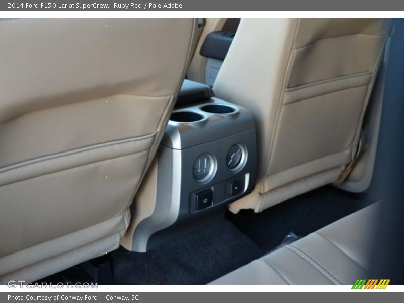 Ruby Red / Pale Adobe 2014 Ford F150 Lariat SuperCrew