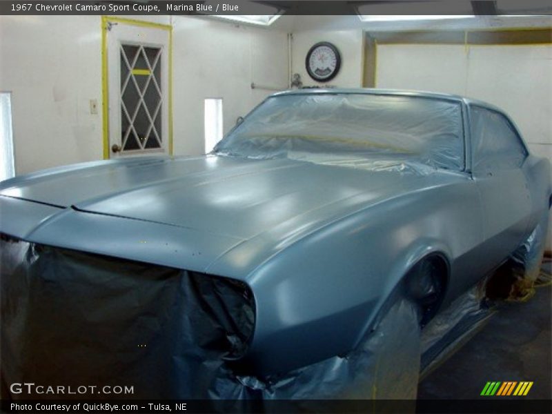 Marina Blue / Blue 1967 Chevrolet Camaro Sport Coupe