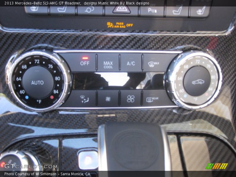 Controls of 2013 SLS AMG GT Roadster