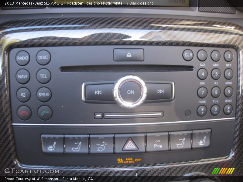 Audio System of 2013 SLS AMG GT Roadster