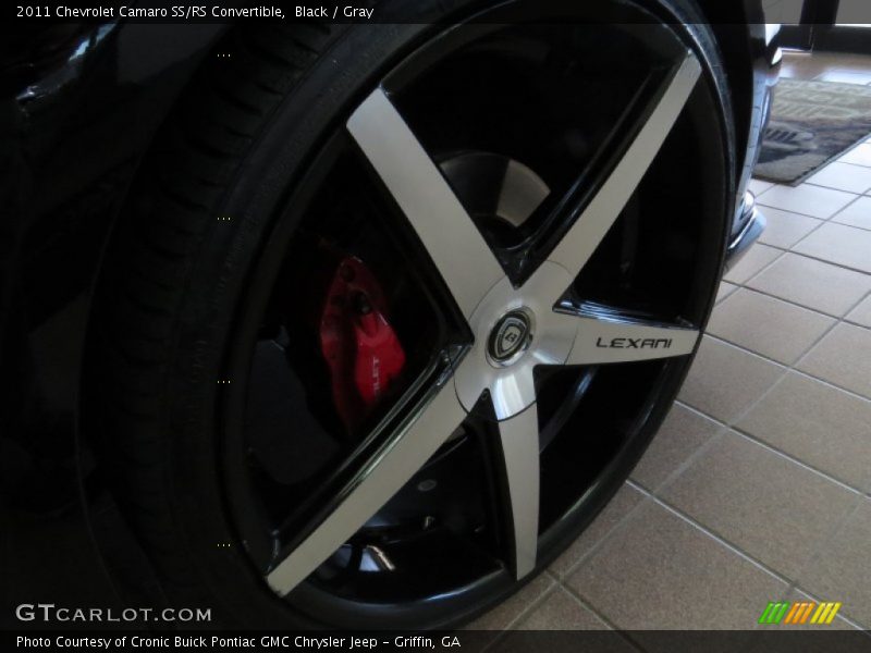 Custom Wheels of 2011 Camaro SS/RS Convertible