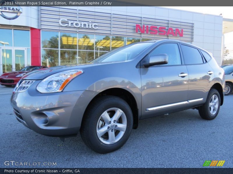 Platinum Graphite / Gray 2013 Nissan Rogue S Special Edition