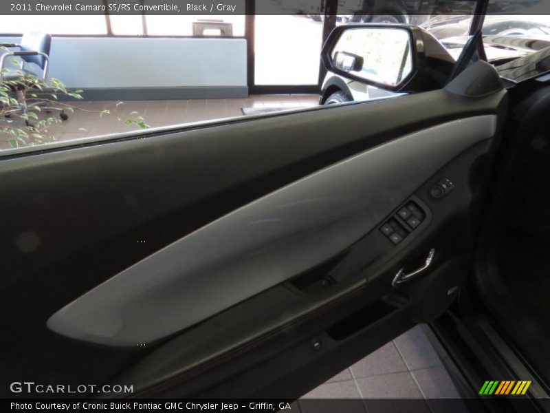 Black / Gray 2011 Chevrolet Camaro SS/RS Convertible